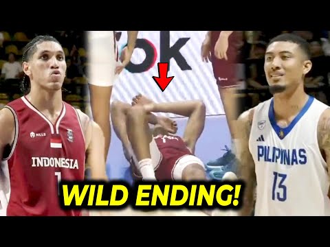 WILD COMEBACK! Iyak ang Indonesia sa Gilas, nag-Celebrate agad! Lupit ni Malonzo!