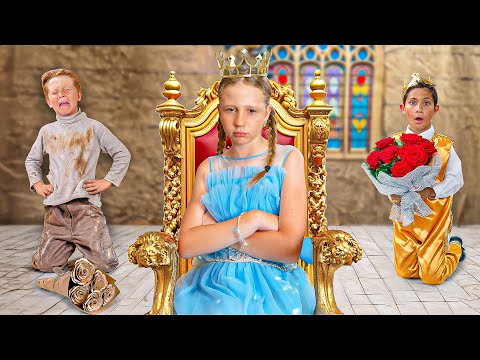 Nastya chooses a prince for the royal ball