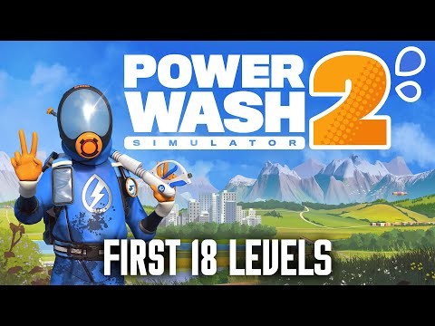 Powerwash Simulator 2 First 18 Levels