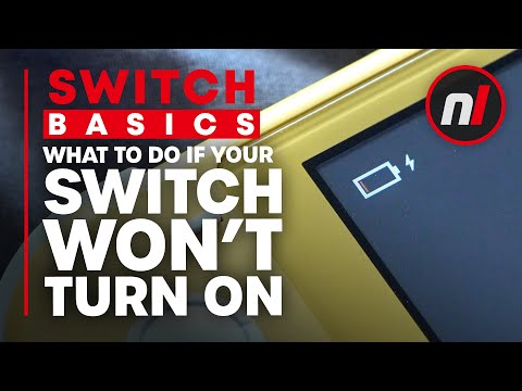 How to Fix Your Nintendo Switch When It Won't Turn On or Charge - Switch Basics