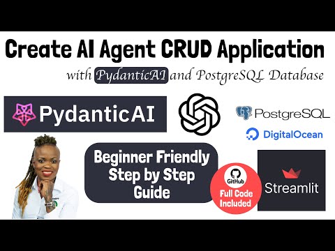 Create AI Agent CRUD Application with PydanticAI: Step by Step