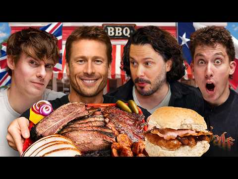 American vs English BBQ ft. Glen Powell & Edgar Wright