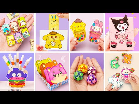 TOP DIY Paper Craft Ideas You can Make in 5 mins at Home 🎨 Easy Paper KUROMI Crafts | Tiny DIY Craft