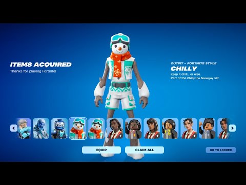 HOW TO GET CHILLY SKIN IN FORTNITE!
