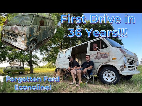 Parked in the Woods 36 Years Ago! Will this V8 Ford Econoline Run Again?!
