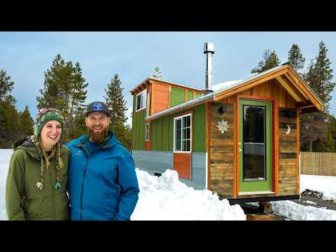 Couple Built a BEAUTIFUL Budget-Friendly Tiny House!