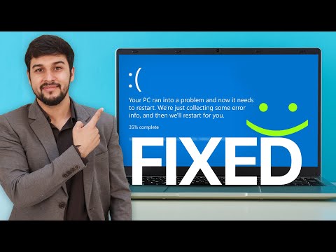 Fix Your device ran into a problem and needs to restart - Windows 10/11/8 | Fix Blue Screen Error