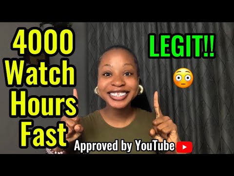 Get COMPLETE 4000 Watch Hours Using These New Features & Legit!!