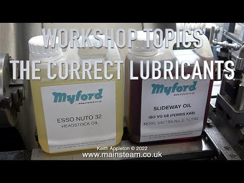 THE CORRECT LUBRICANTS - WORKSHOP TOPICS