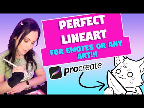IMPROVE YOUR LINE ART INSTANTLY for digital art using PROCREATE  ❤