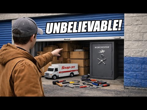 We Bought an Abandoned Storage Unit! - THIS WAS HIDDEN!