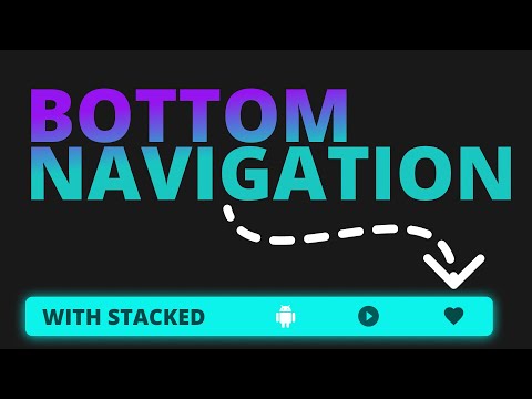 Bottom Nav Bar in Flutter using Stacked