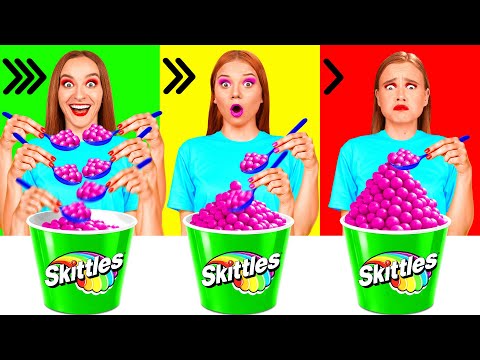 Γρήγορο, Μέτριο ή Αργό Φαγητό Challenge | Τρελός Challenge