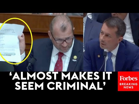 JUST IN: Troy Nehls Confronts Sec. Pete Buttigieg With Report Condemning Rail Infrastructure Project