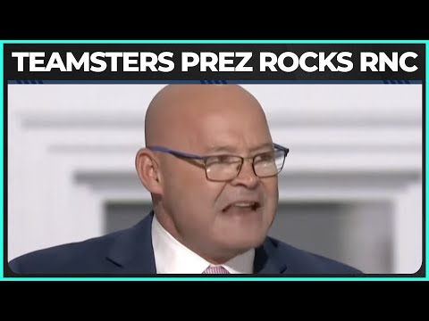 Teamsters President Sean O'Brien's UNBELIEVABLE Speech Rocks the RNC