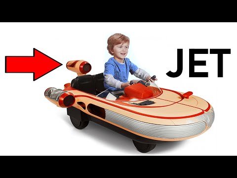 I put jet engine onto children's toy