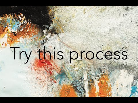 This mark making process changed my paintings