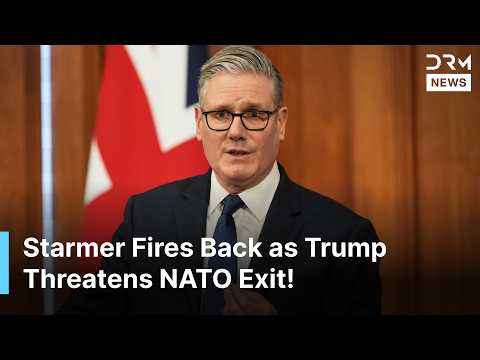 WATCH: Keir Starmer Responds to Trump NATO Exit Comments | UK Will Act in National Interest | AC1Z