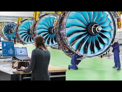 Inside Billions $ Facility Producing Gigantic Next-Generation Jet Engines