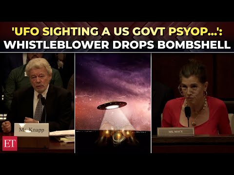 'UFO sighting a US govt psyop…': Whistleblower reveals shocking details at explosive House hearing