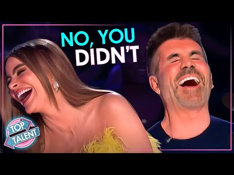 FUNNIEST Comedians That Made Simon Cowell And The Judges LOL!🤣