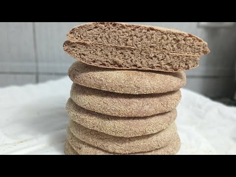 خبز الشعير 😋بطريقة سهلة وبسيطة والنتيجة مضمونة 👌كيجي رطب ومفشفش جربه ورجع عليا 💝🙏