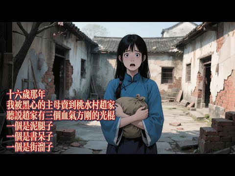 十六歲那年，我被黑心的主母賣到桃水村趙家，聽説趙家有三個血氣方剛的光棍，一個是泥腿子，一個是書呆子，一個是街溜子｜恐怖動漫｜懸疑動漫｜虐心動漫