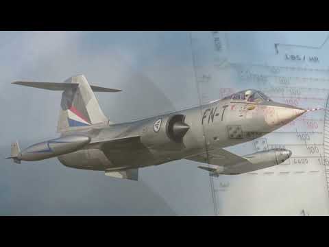 TIEFFLUG  mit einem Starfighter F-104G