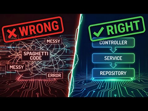 Stop Coding Chatbots Wrong: Real Layered Architecture Breakdown| AI APPS #7