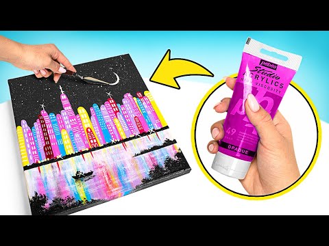 Formas sencillas de dibujar una obra maestra 🎨💫 ¡Tutoriales para principiantes!