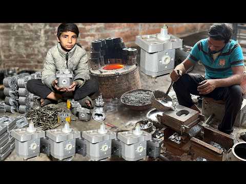 Amazing MANUFACTURING Process Of A HYDRAULIC Pump For Belarus 480 TRACTOR | Belarus Pump PRODUCTION