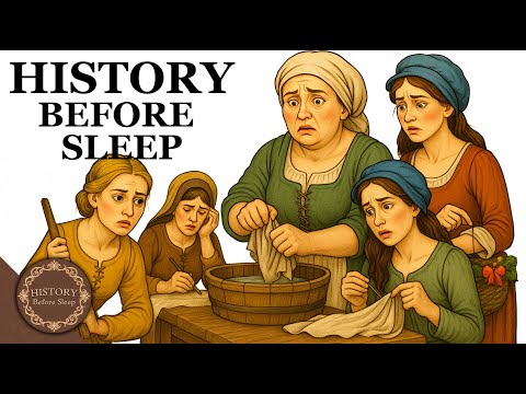 🧺🕯️ The Silent Chores That Held a Medieval Household Together 📜😴 | History for Sleep