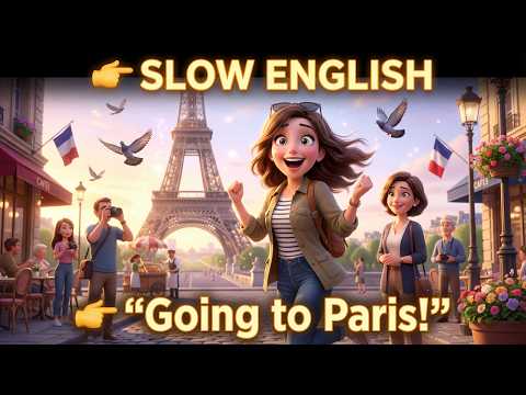 Travelling to Paris | Real-Life English Listening for Beginners (A1–A2)