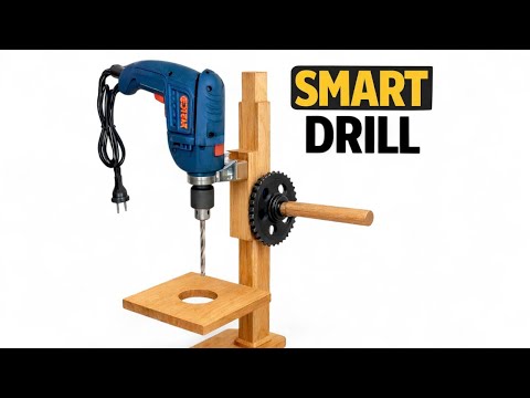 Top 3 Smart Drill Hacks Every Woodworker Must Know | Homemade Woodworking Tools