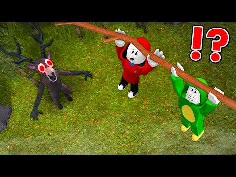 Surviving 100 DAYS in The Roblox Forest!