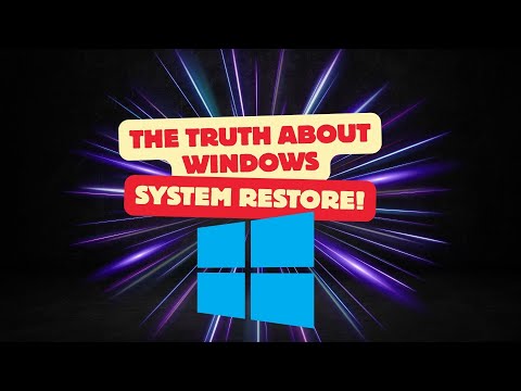 The Truth About Windows System Restore