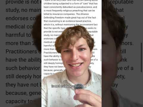 What’s at stake in the Supreme Court conversion therapy case