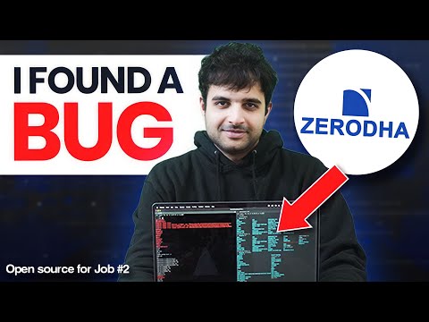 Fixing a Bug in Zerodha's Codebase | Open Source Contributions #2