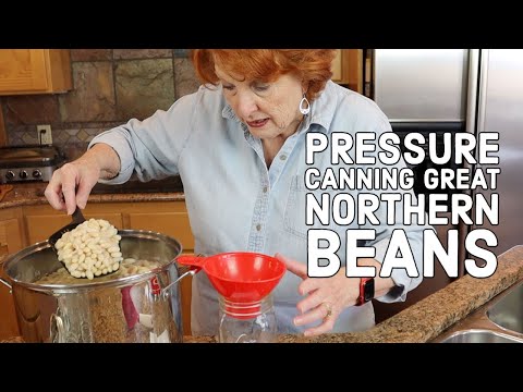 Pressure Canning Great Northern Beans