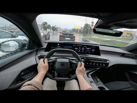 2025 Peugeot 3008 1.2 (145 Hp) Mild Hybrid POV Test Drive