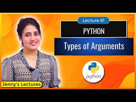 Types of Arguments in Python | Python Tutorials for Beginners #lec61