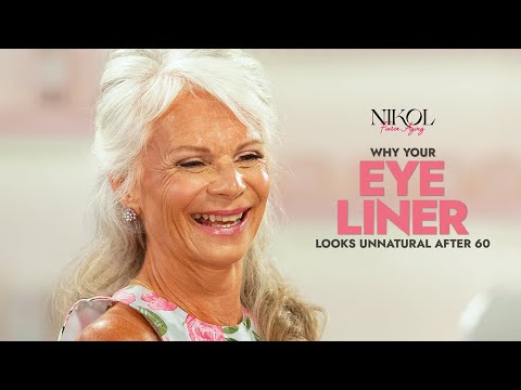 Why Your Eye Liner Looks Unnatural After 60 | Nikol Johnson