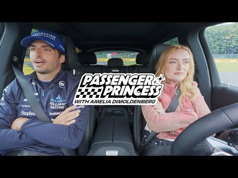CARLOS SAINZ | PASSENGER PRINCESS | F1 DRIVERS TEACH ME TO DRIVE