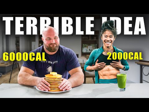 8,000 Calorie Strongman Challenge! Ft. Little T