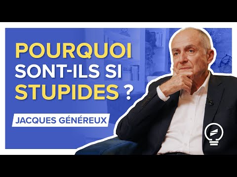 LA BÊTISE A PRIS LE POUVOIR ! COMPRENDRE LE CERVEAU DE NOS « ÉLITES » - Jacques Généreux