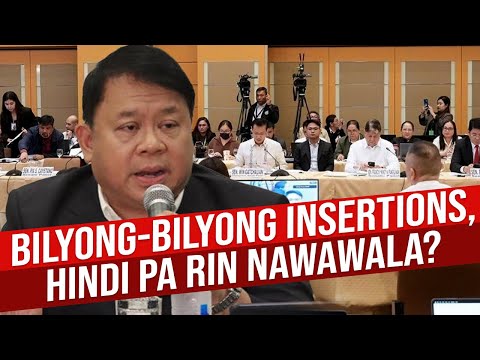 BILYON-BILYONG INSERTIONS SA 2026 BUDGET, HINDI PA RIN NAWAWALA?