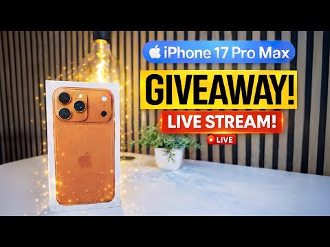 Matt Talks Tech GIVEAWAY LIVE STREAM iPhone 17 Pro Max
