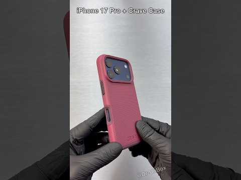 iPhone 17 Pro and Crave Case - Hands On and Review✨ #shorts #trending #iphone #iphone17 #iphone17pro