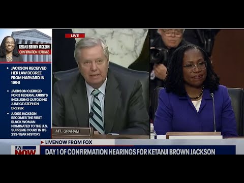'Media will be your cheerleader' Lindsey Graham says in Ketanji Brown Jackson confirmation hearing