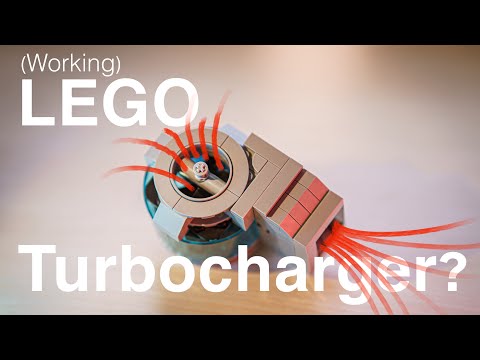 Lego turbocharger tutorial | 10k+ RPM